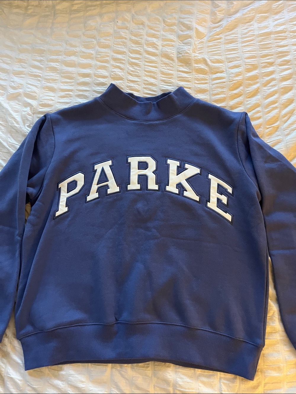 Parke Drift Mock Neck Sweatshirt, S/M